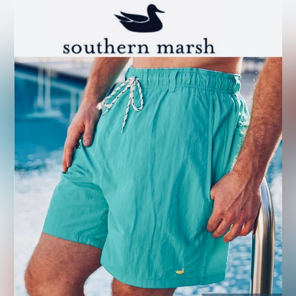 Southern Marsh Men’s Sz XS Dockside‎ Swim Trunks